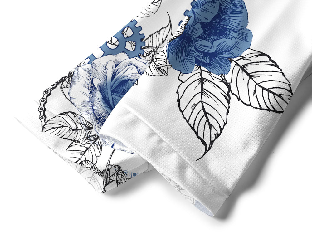 Orionride Blooming Roses Long Sleeve Downhill Jersey