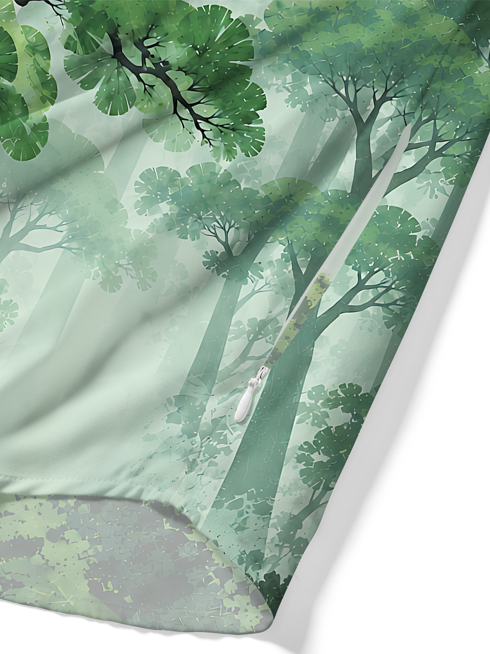 Orionride Forest Sanctuary Zipper Pockets Ultra Lightweight Short Sleeves Gravel Shirt