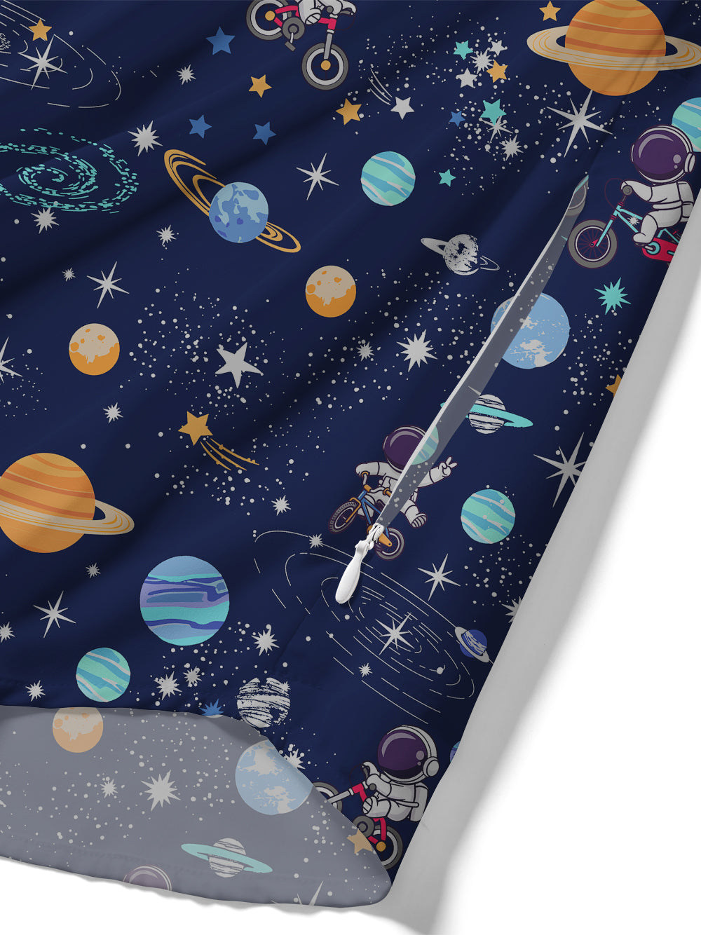 Orionride Space Travel Zipper Pockets Ultra Lightweight Short Sleeves Gravel Shirt