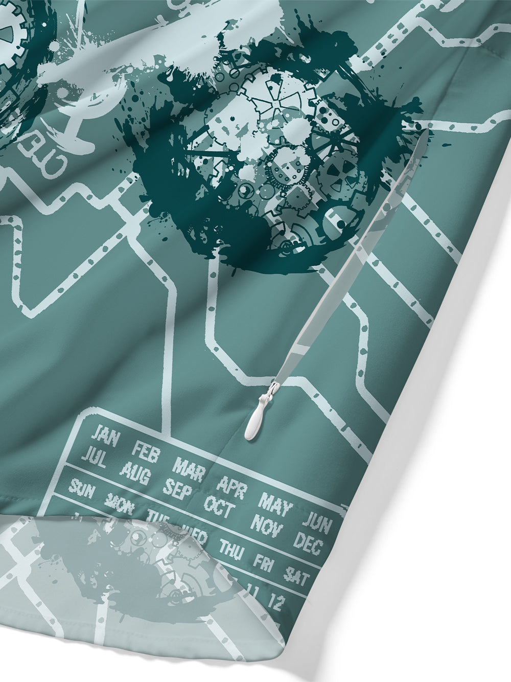 Orionride Green Trail Zipper Pockets Ultra Lightweight Short Sleeves Gravel Shirt