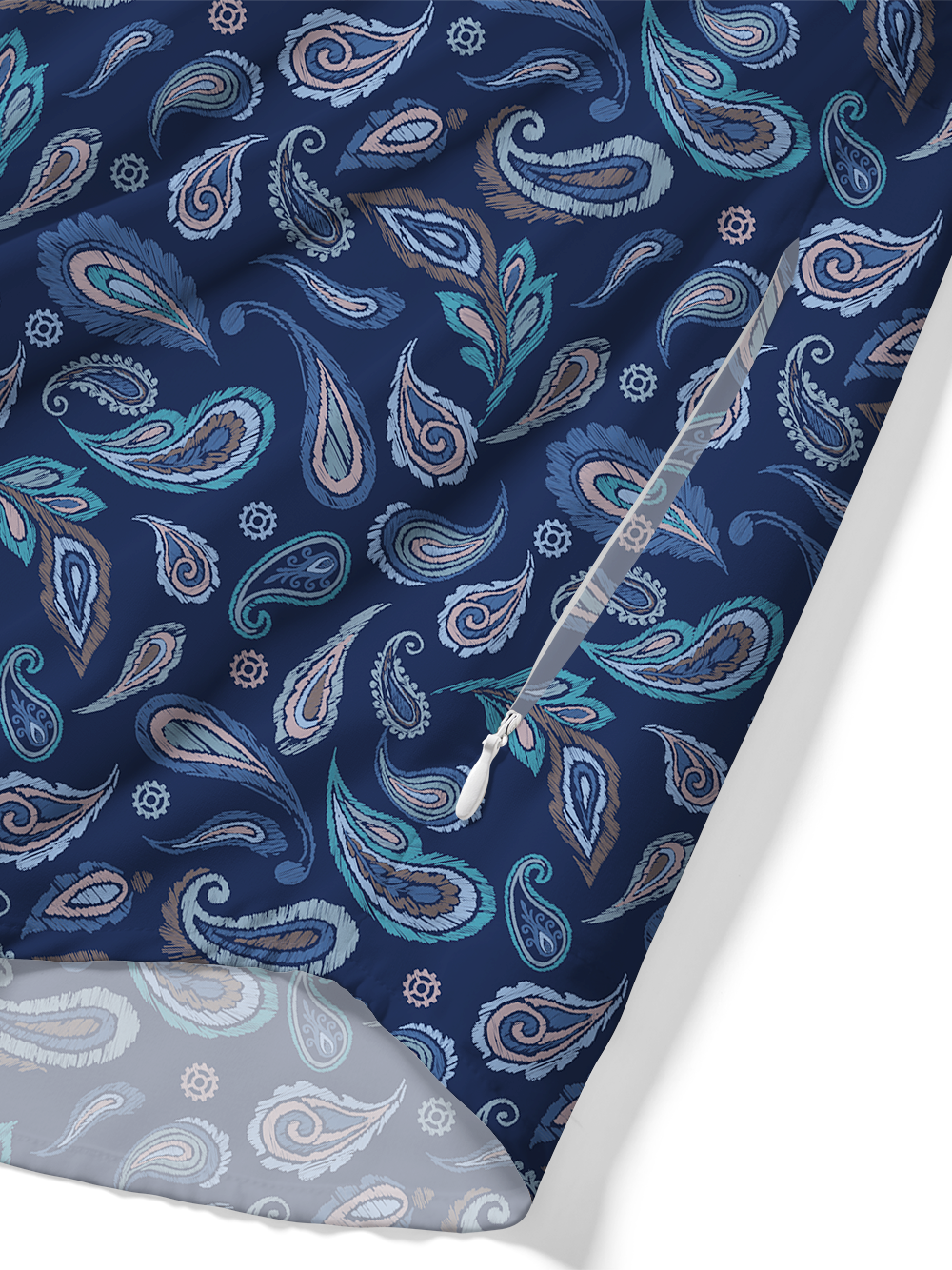 Orionride Swirling Pattern Zipper Pockets Ultra Lightweight Short Sleeves Gravel Shirt