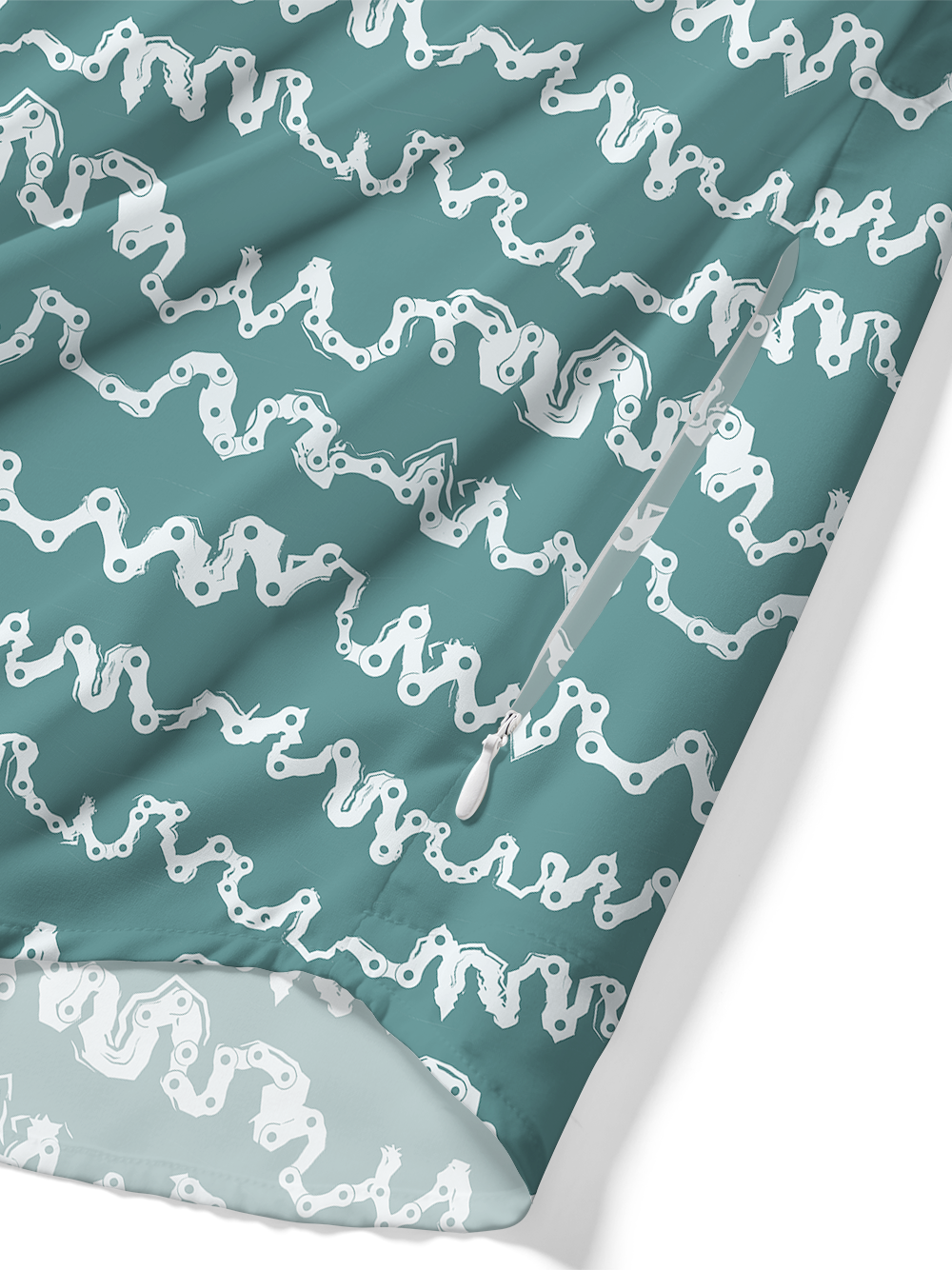 Orionride Chain Wave Zipper Pockets Ultra Lightweight Short Sleeves Gravel Shirt