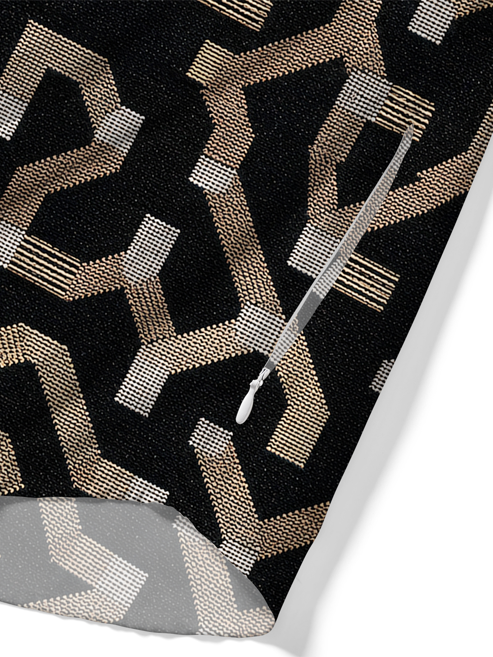 Orionride Gold Maze Ride Zipper Pockets Ultra Lightweight Short Sleeves Gravel Shirt