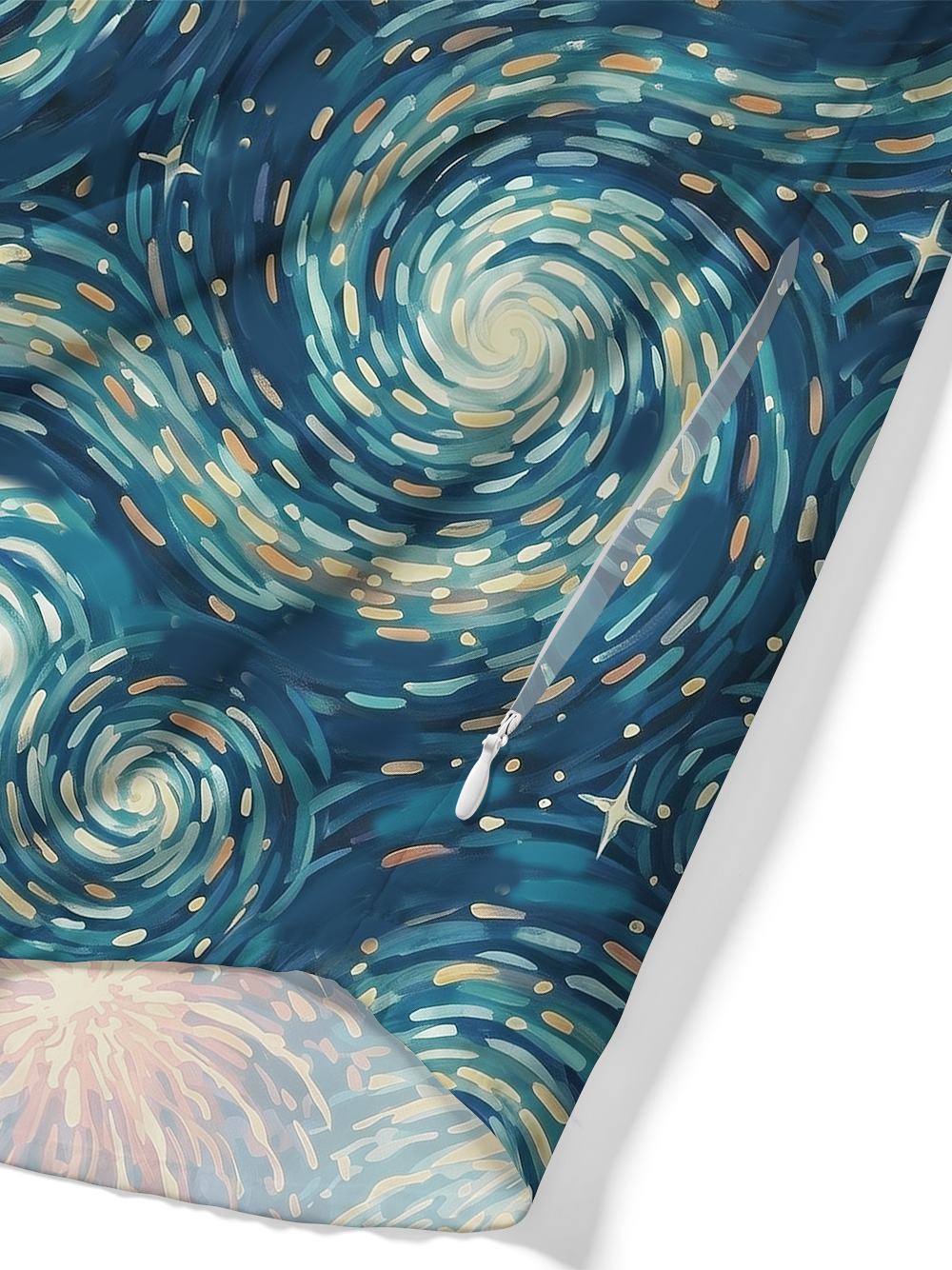 Orionride Fireworks In Bloom Zipper Pockets Ultra Lightweight Short Sleeves Gravel Shirt