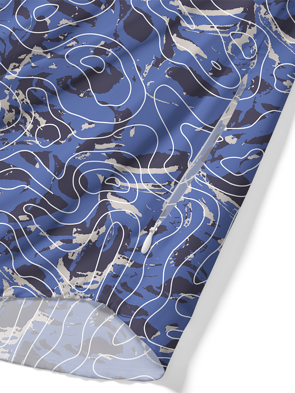Orionride Undulating Terrain Zipper Pockets Ultra Lightweight Short Sleeves Gravel Shirt
