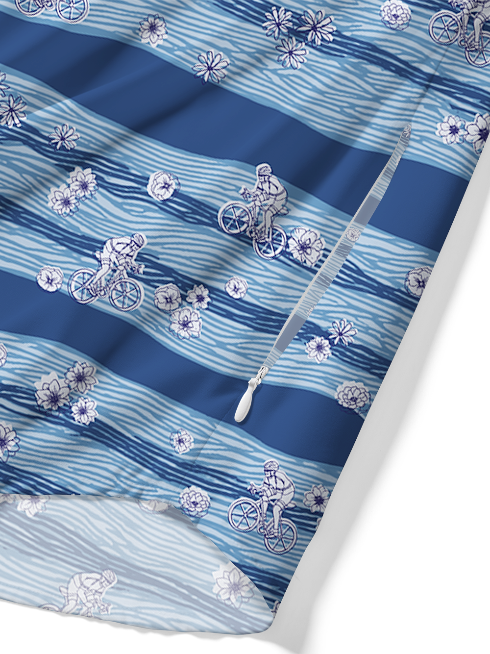 Orionride Gulf Tour Zipper Pockets Ultra Lightweight Short Sleeves Gravel Shirt