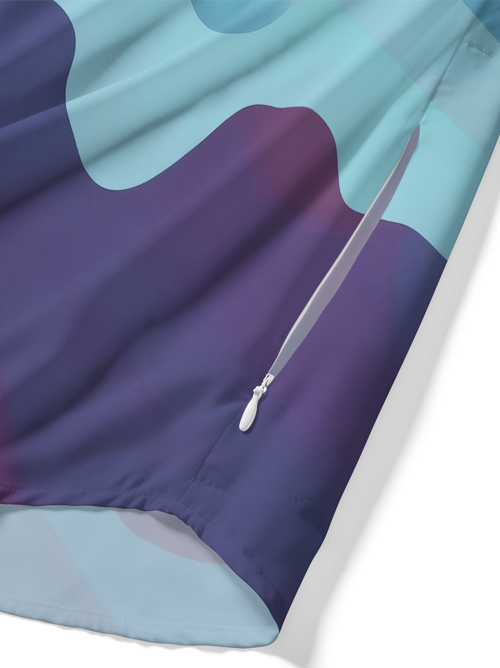 Orionride Secluded Mountain Peaks Zipper Pockets Ultra Lightweight Short Sleeves Gravel Shirt