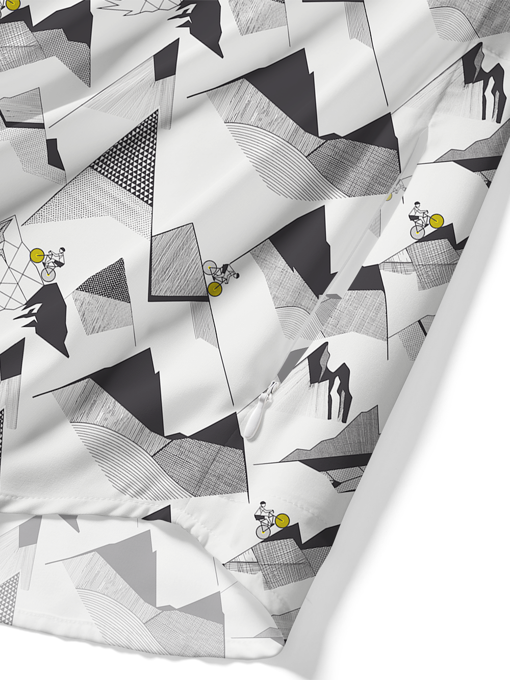 Orionride Steep Rock Walls Zipper Pockets Ultra Lightweight Short Sleeves Gravel Shirt