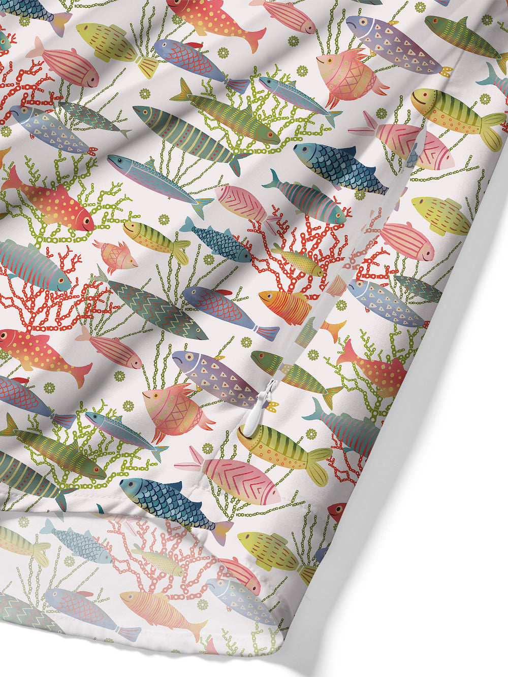 Orionride Coral Chain Zipper Pockets Ultra Lightweight Short Sleeves Gravel Shirt