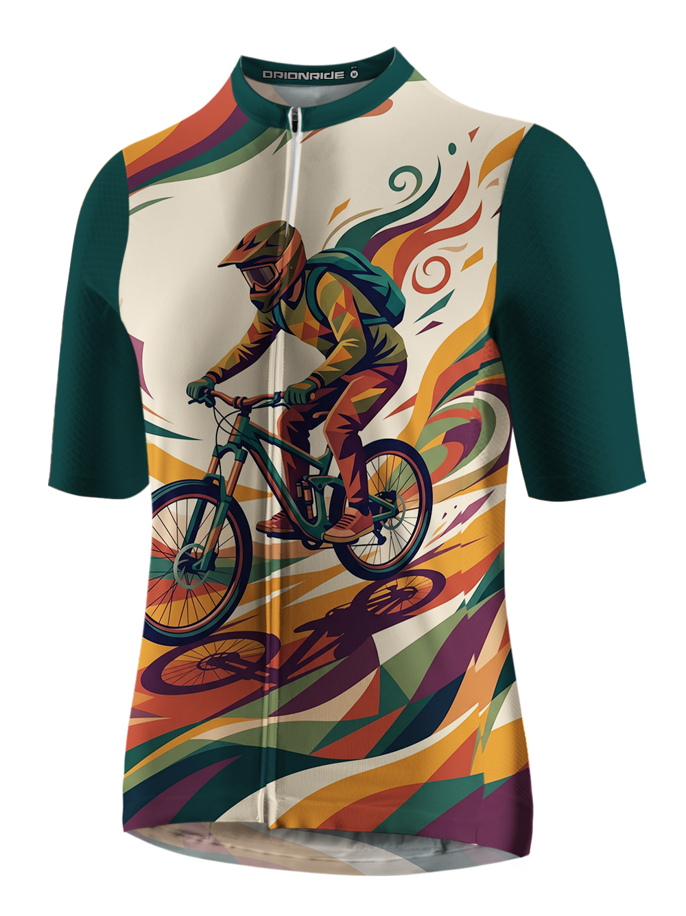 Orionride Colorful Bike Short Sleeves Cycling Jersey