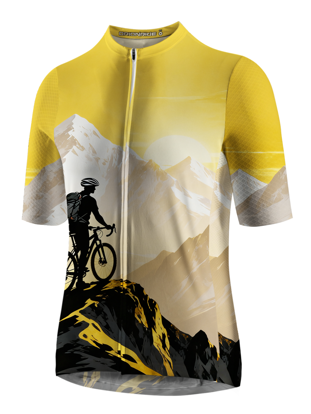 Orionride Rider Pauses Short Sleeves Cycling Jersey