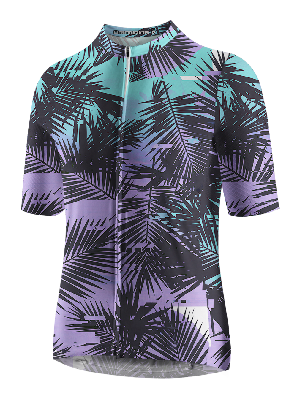Orionride Coconut Tree Silhouette Short Sleeves Cycling Jersey