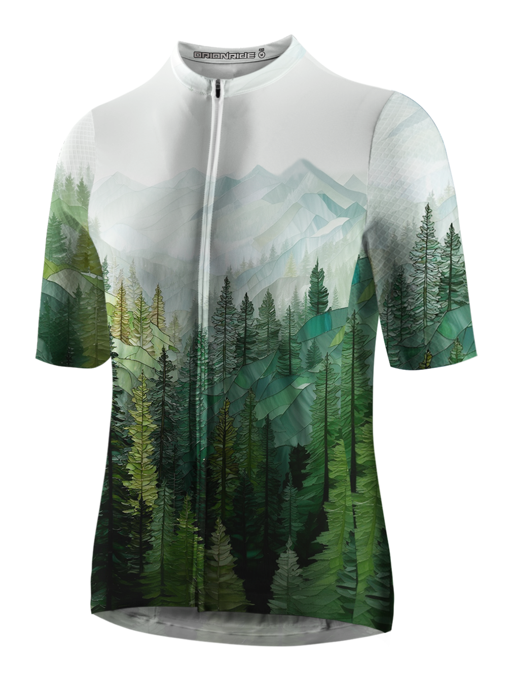 Orionride Dense Coniferous Forest Short Sleeves Cycling Jersey