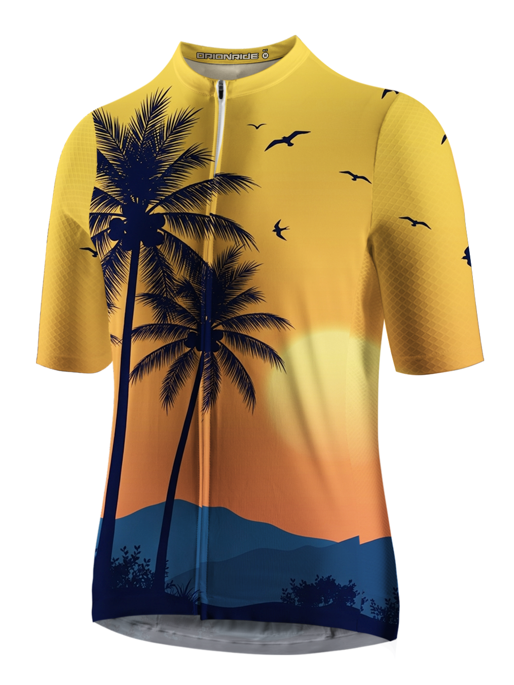 Orionride Coastal Scenery Short Sleeves Cycling Jersey