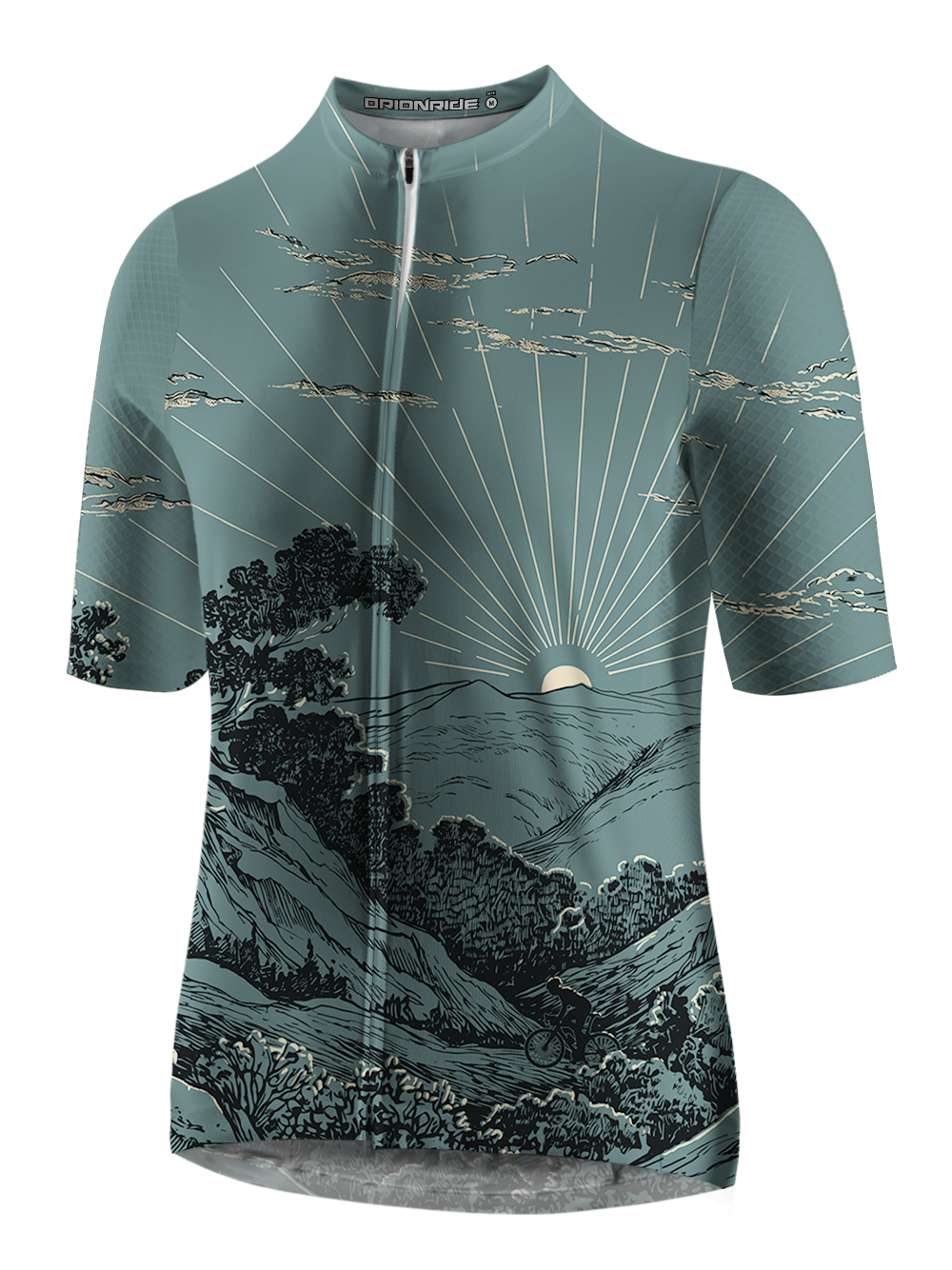 Orionride The Rising Sun Short Sleeves Cycling Jersey
