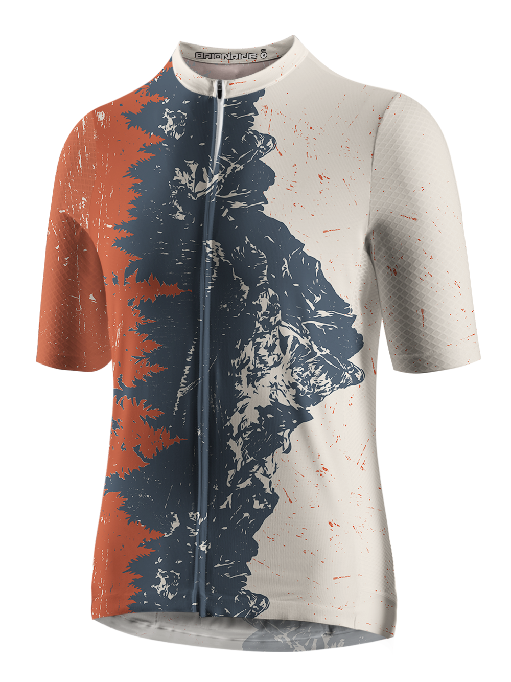 Orionride Mountain Reflection Short Sleeves Cycling Jersey