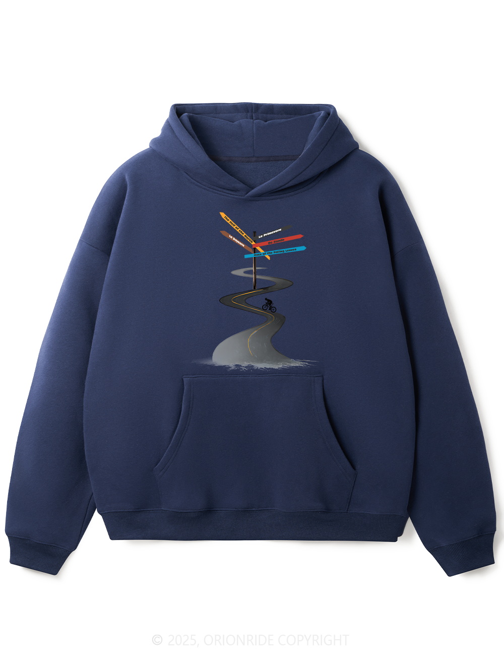 Orionride Direction Sign Women's Fleece Hoodie