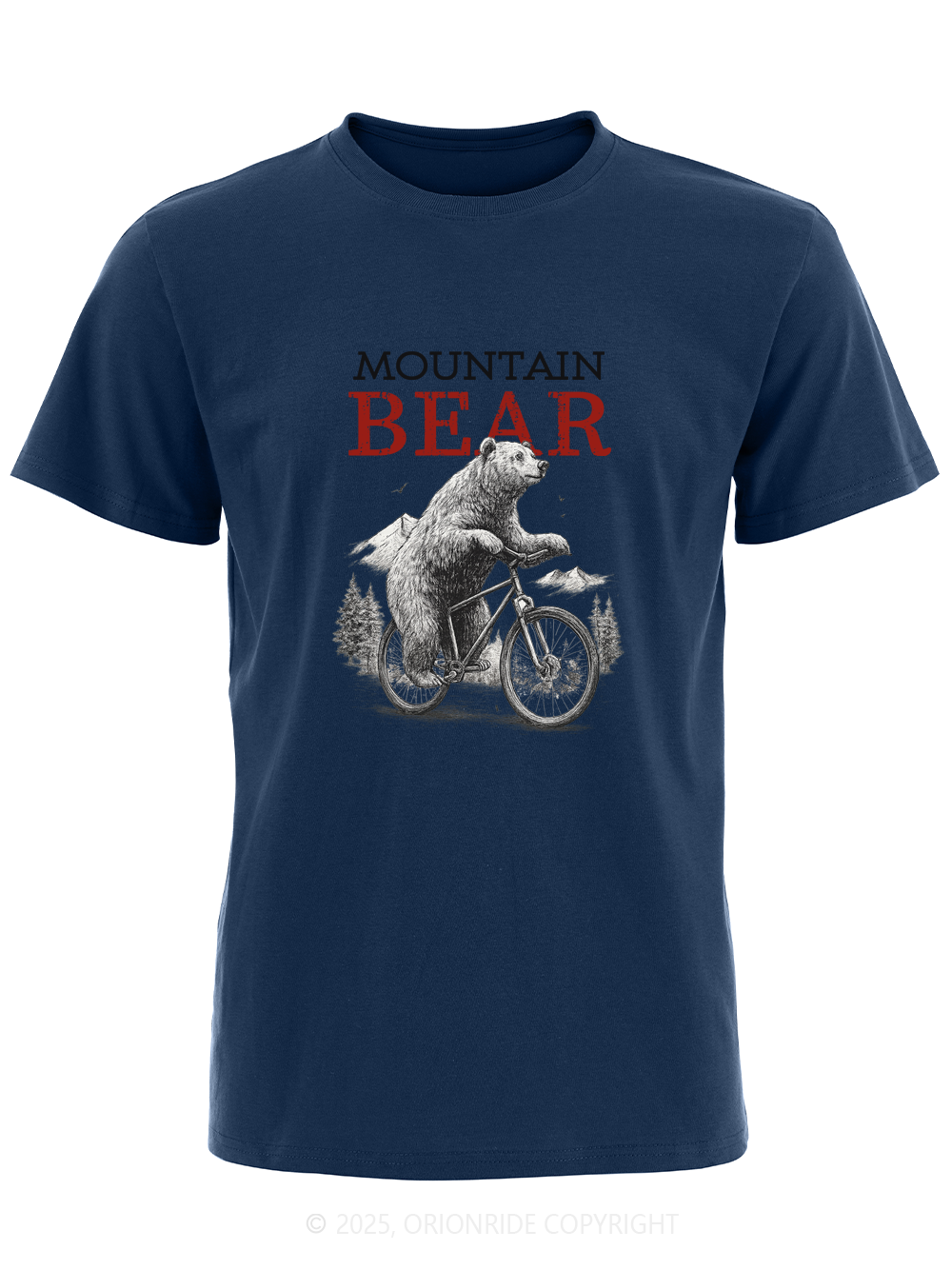 Orionride Mountain Bear Short Sleeves Bike T-Shirt