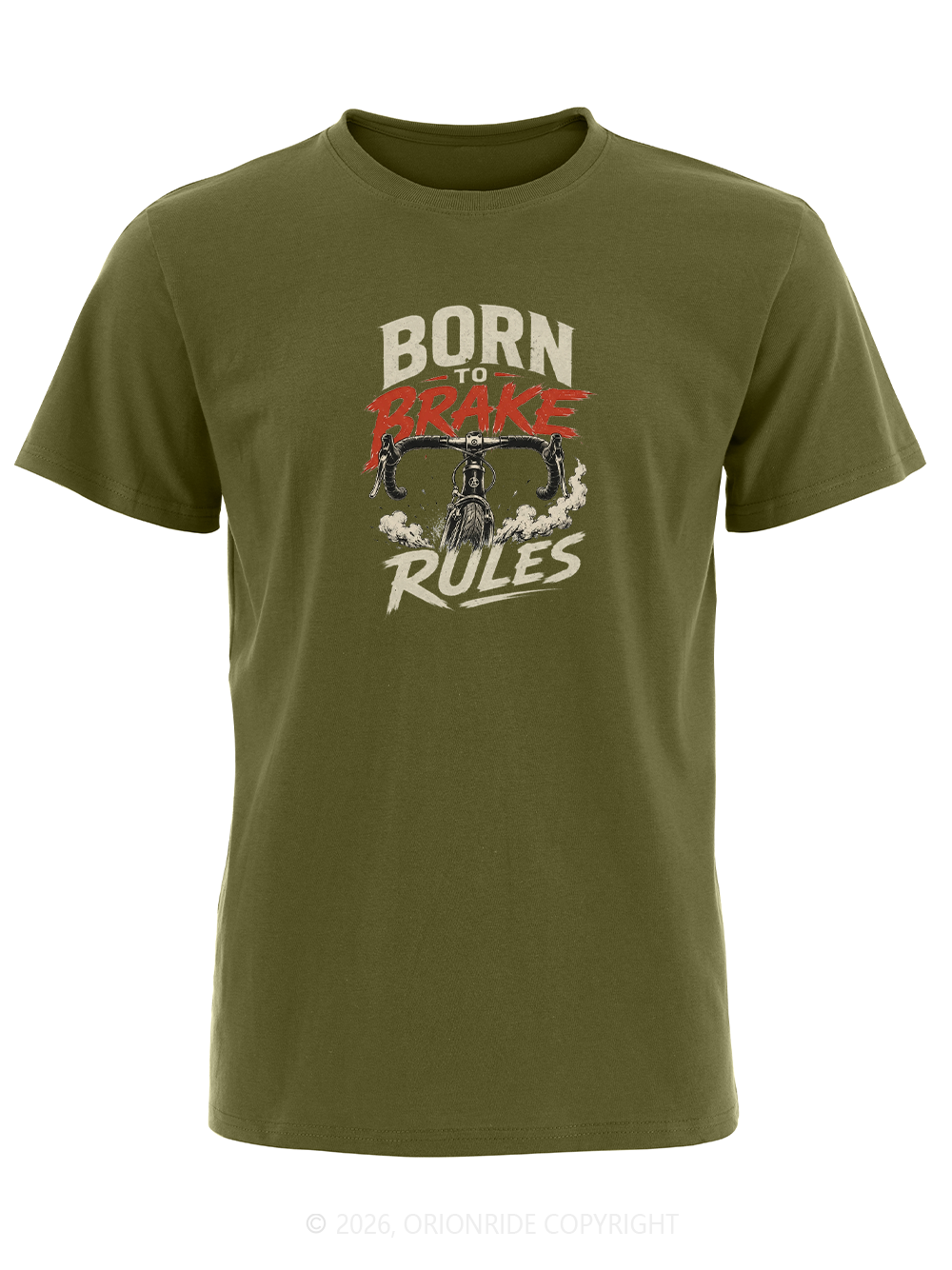 Orionride Born To Break Rules Short Sleeves Bike T-Shirt