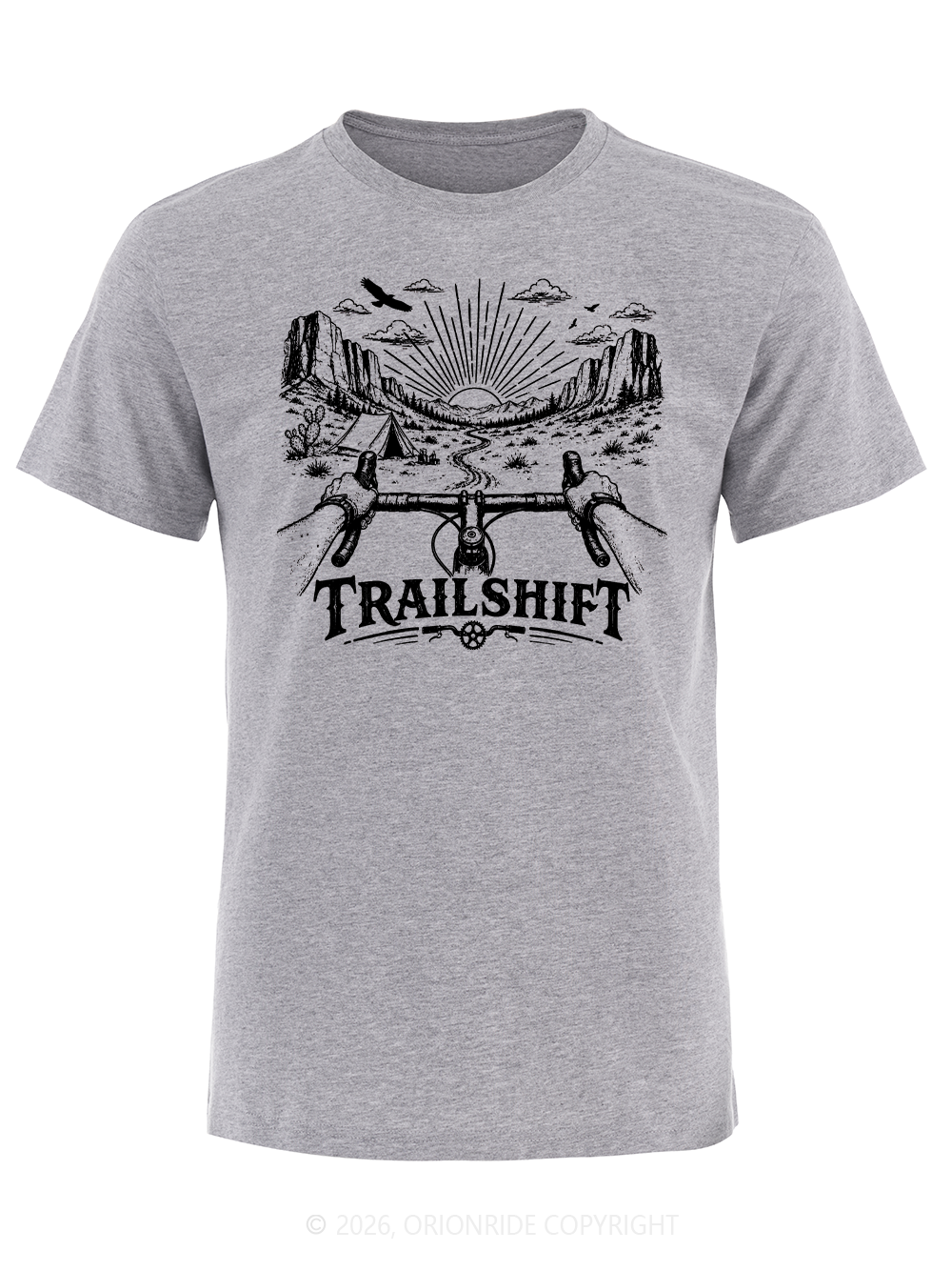 Orionride Greeting The Sunrise Short Sleeves Bike T-Shirt