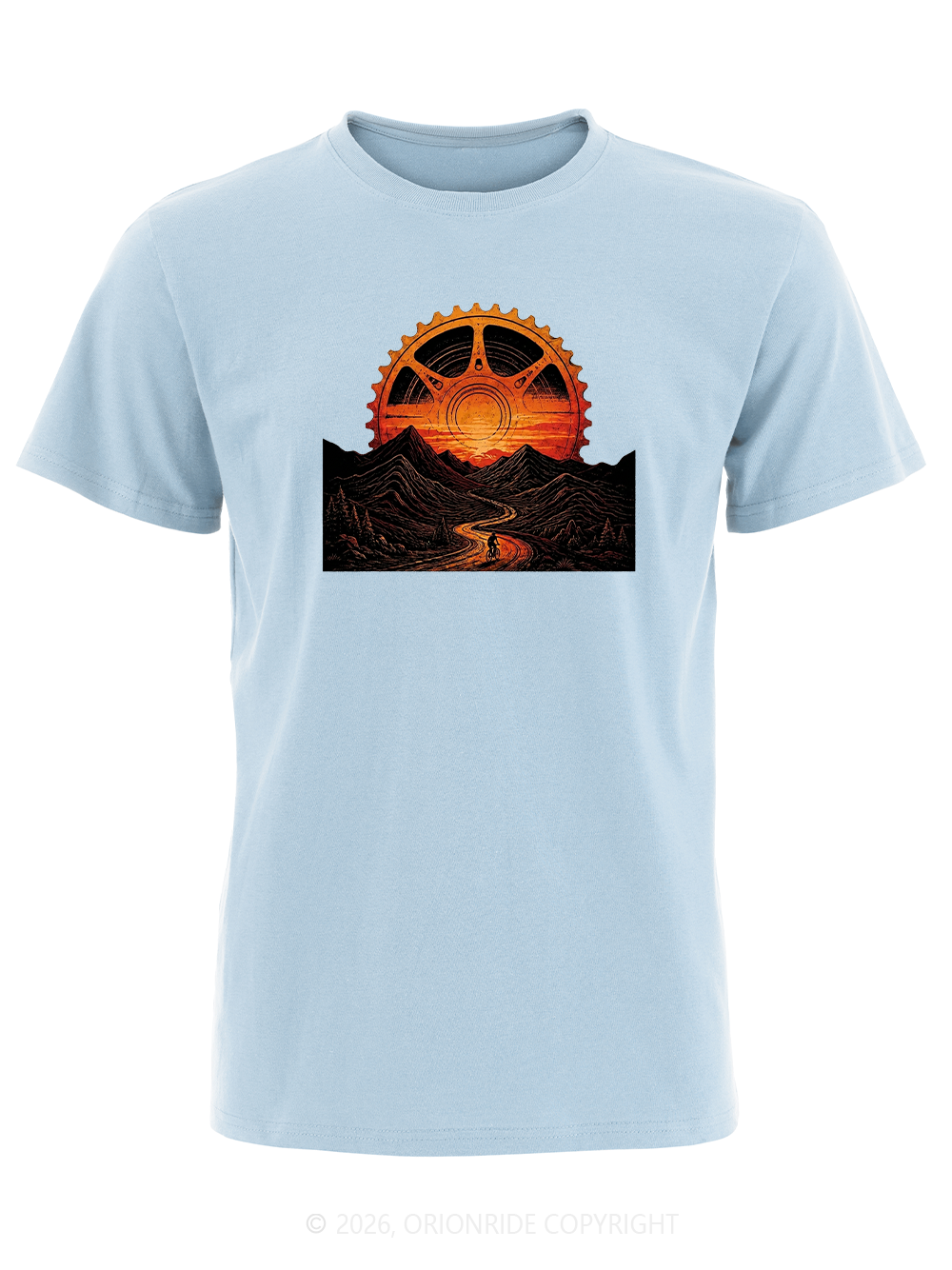 Orionride Gear Sunset Short Sleeves Bike T-Shirt