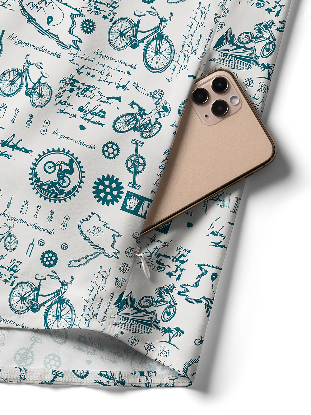 Orionride Cycling Diary Zipper Pockets Ultra Lightweight Short Sleeves Women's Gravel Shirt