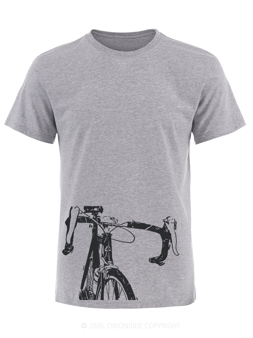 Orionride Bicycle Handlebars Short Sleeves Bike T-Shirt