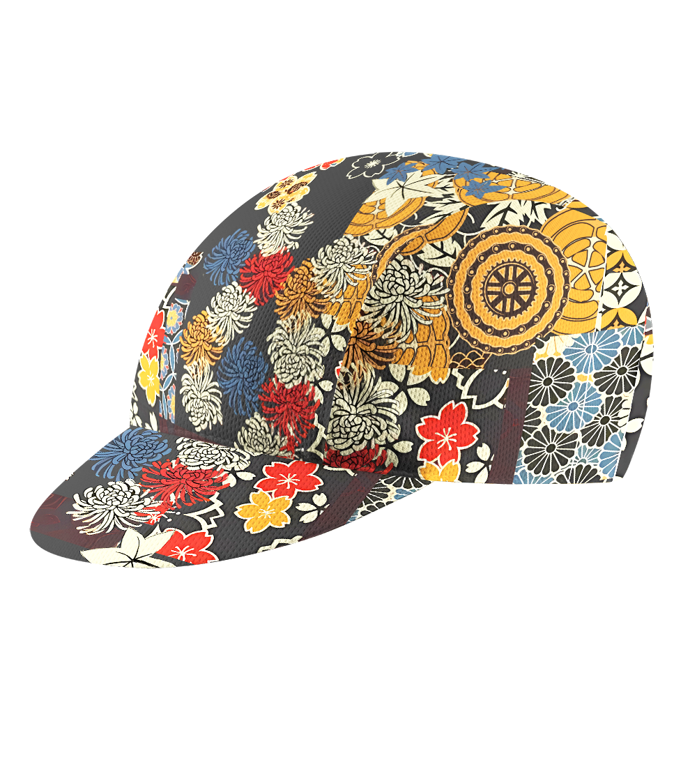 Orionride Unique Gear Flower Cycling Cap