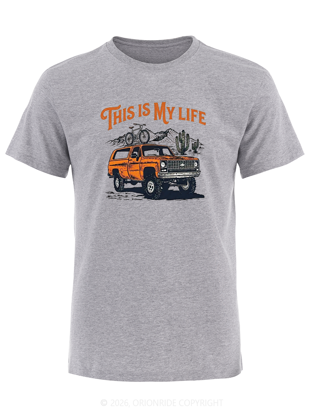 Orionride This Is My Life Short Sleeves Bike T-Shirt