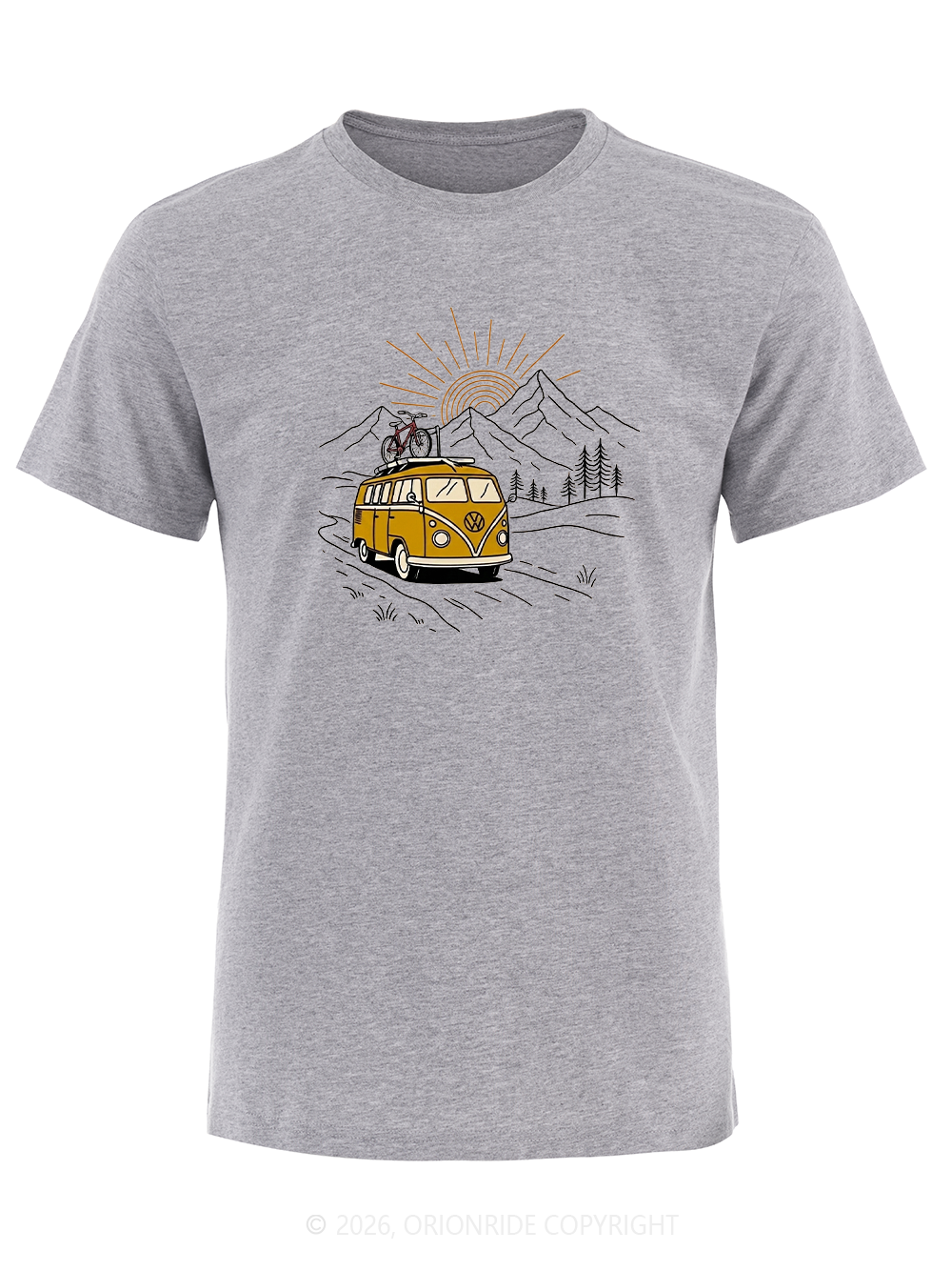 Orionride Wilderness Camping Short Sleeves Bike T-Shirt