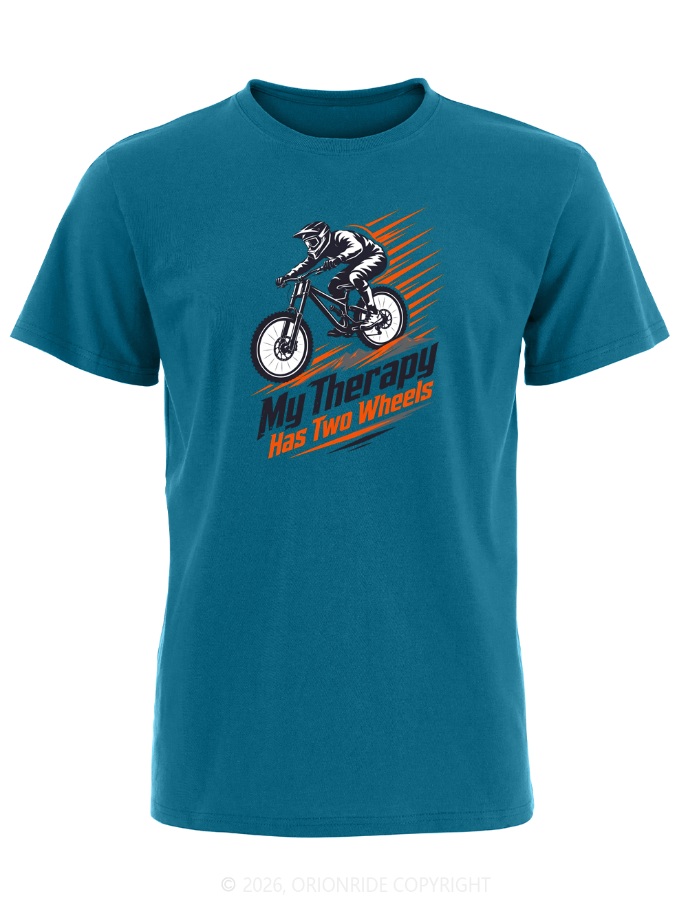 Orionride Two-Wheel Cure Short Sleeves Bike T-Shirt