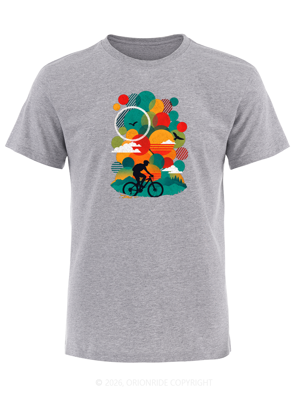 Orionride Ride Toward Light Short Sleeves Bike T-Shirt