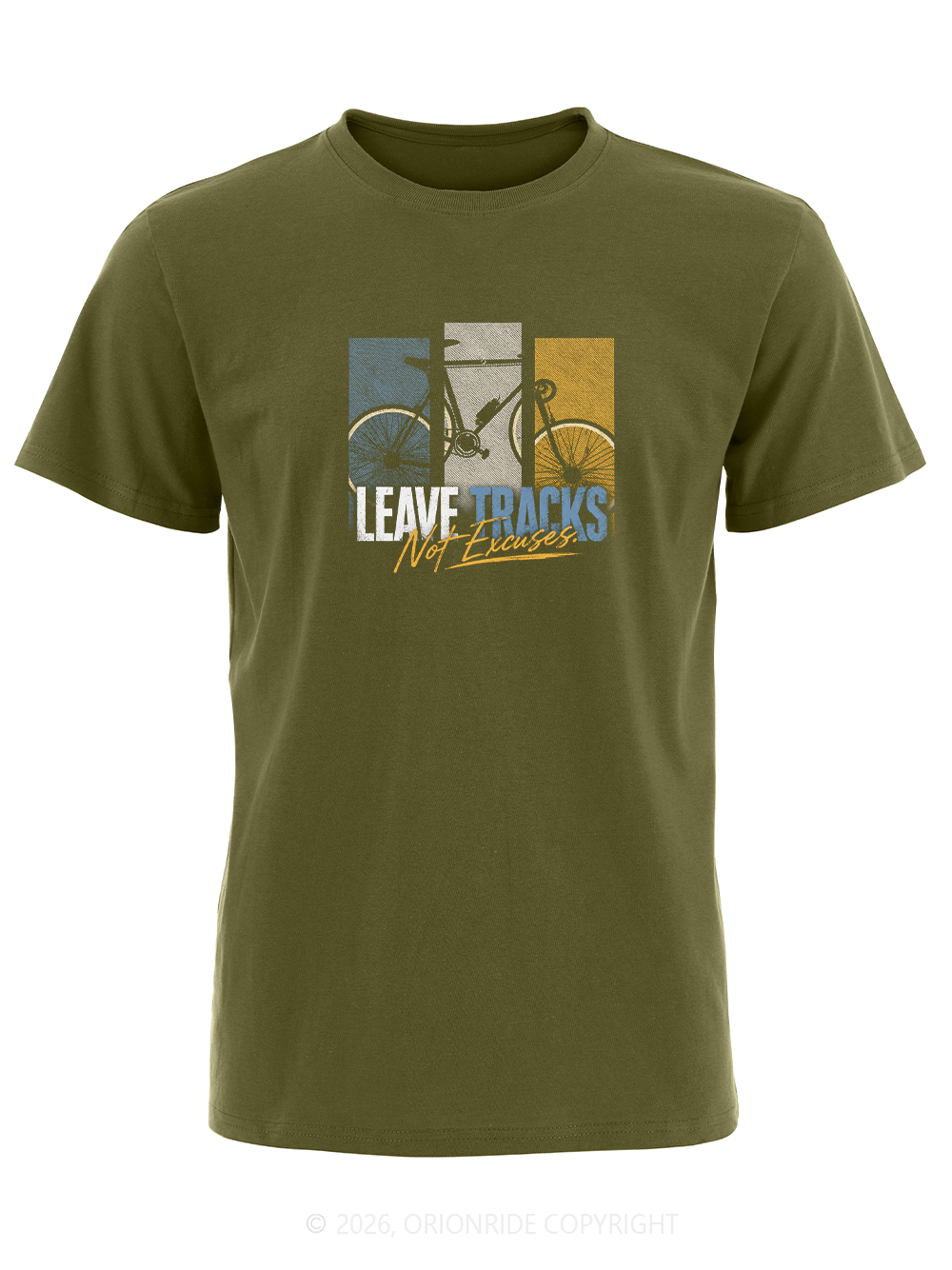 Orionride Leave Tracks Short Sleeves Bike T-Shirt
