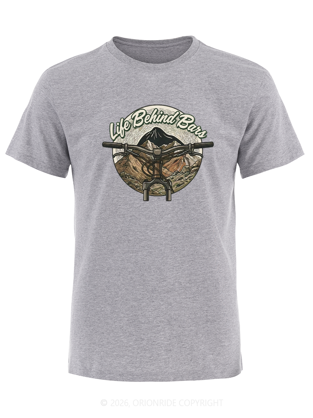 Orionride Handlebars Short Sleeves Bike T-Shirt