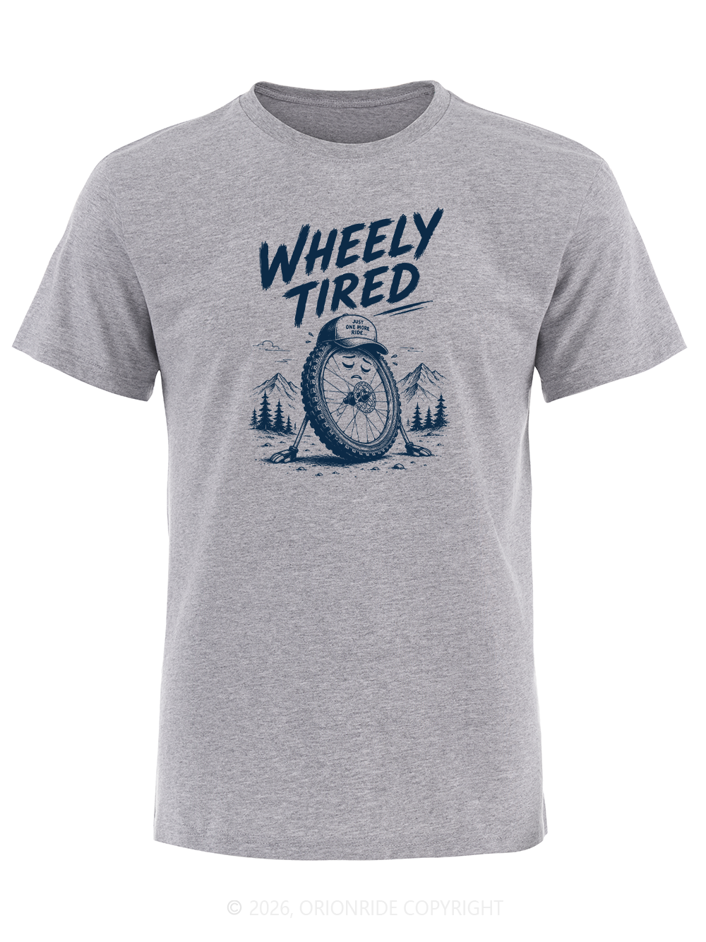 Orionride Wheely Tired Short Sleeves Bike T-Shirt