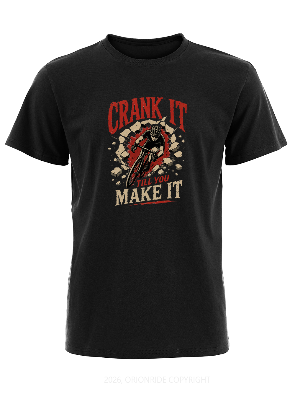 Orionride Crank It Short Sleeves Bike T-Shirt
