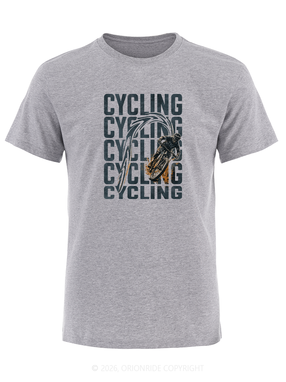 Orionride Mountain Bike Rider Short Sleeves Bike T-Shirt