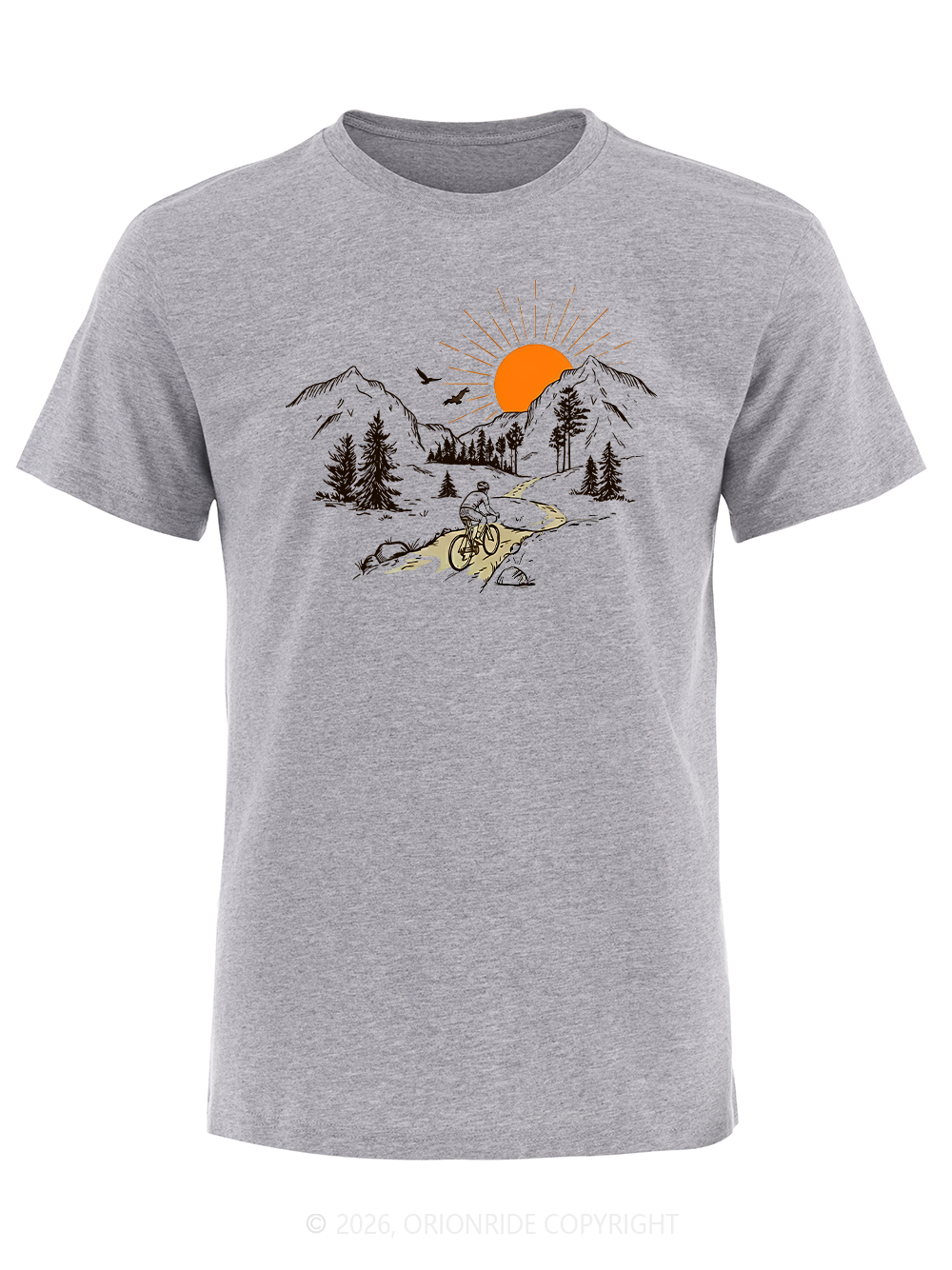 Orionride Mountain and Wilderness Trip Short Sleeves Bike T-Shirt