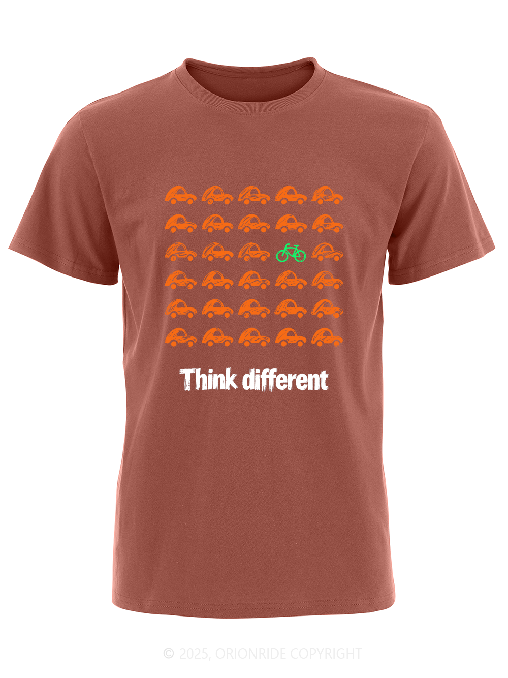 Orionride Think Different Short Sleeves Bike T-Shirt