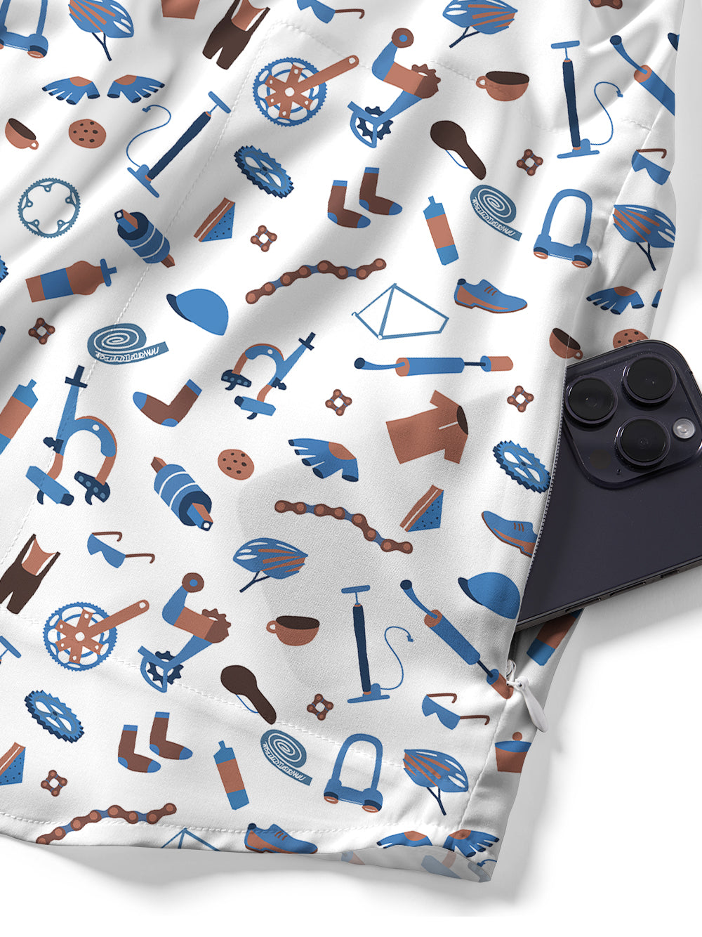 Orionride Mini Parts Pockets Ultra Lightweight Short Sleeves Gravel Shirt