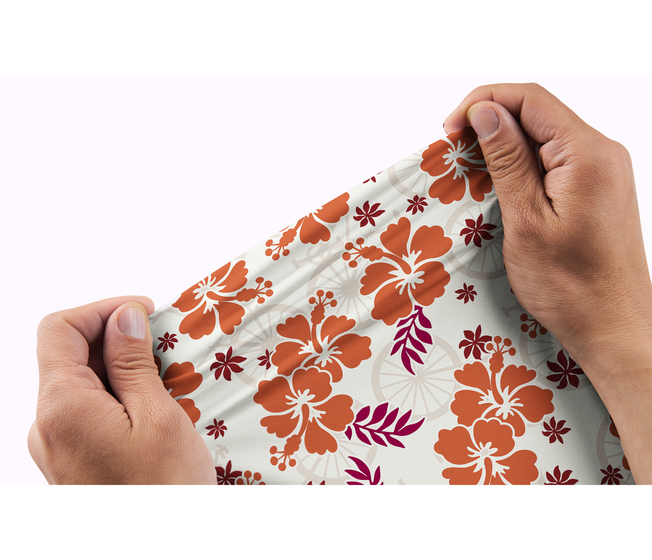 Orionride Hibiscus Flowers Men's Polo Shirt