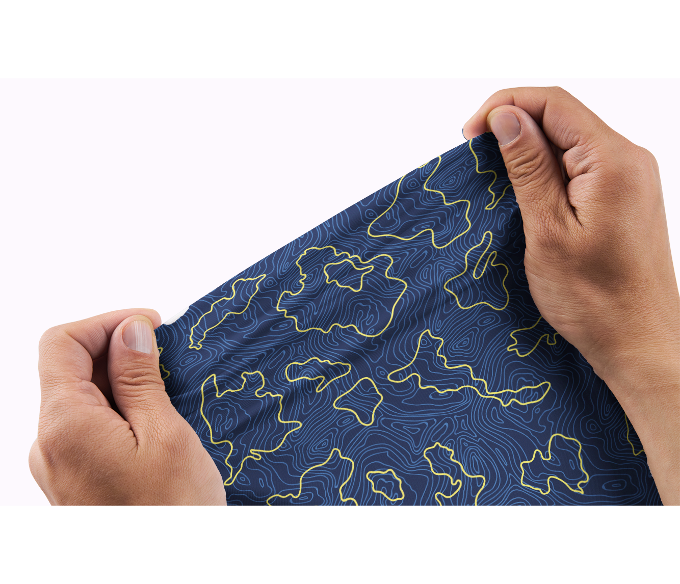 Orionride Contour Tiling Men's Polo Shirt