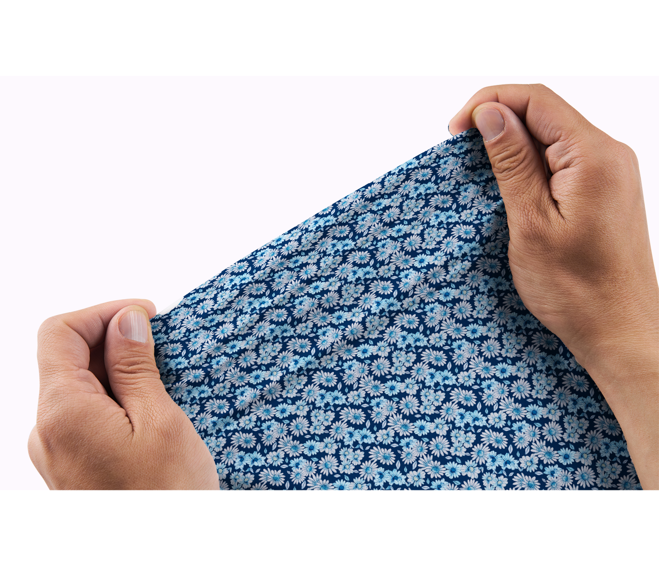 Orionride Tiny Daisies Men's Polo Shirt