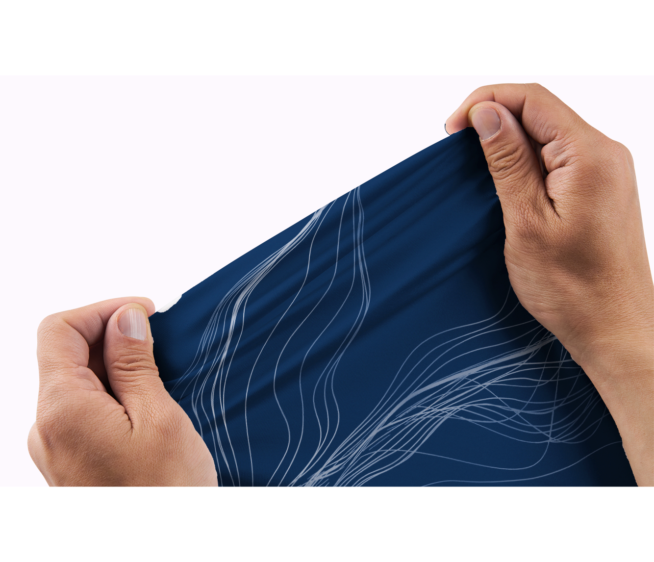 Orionride Spatial Lines Men's Polo Shirt