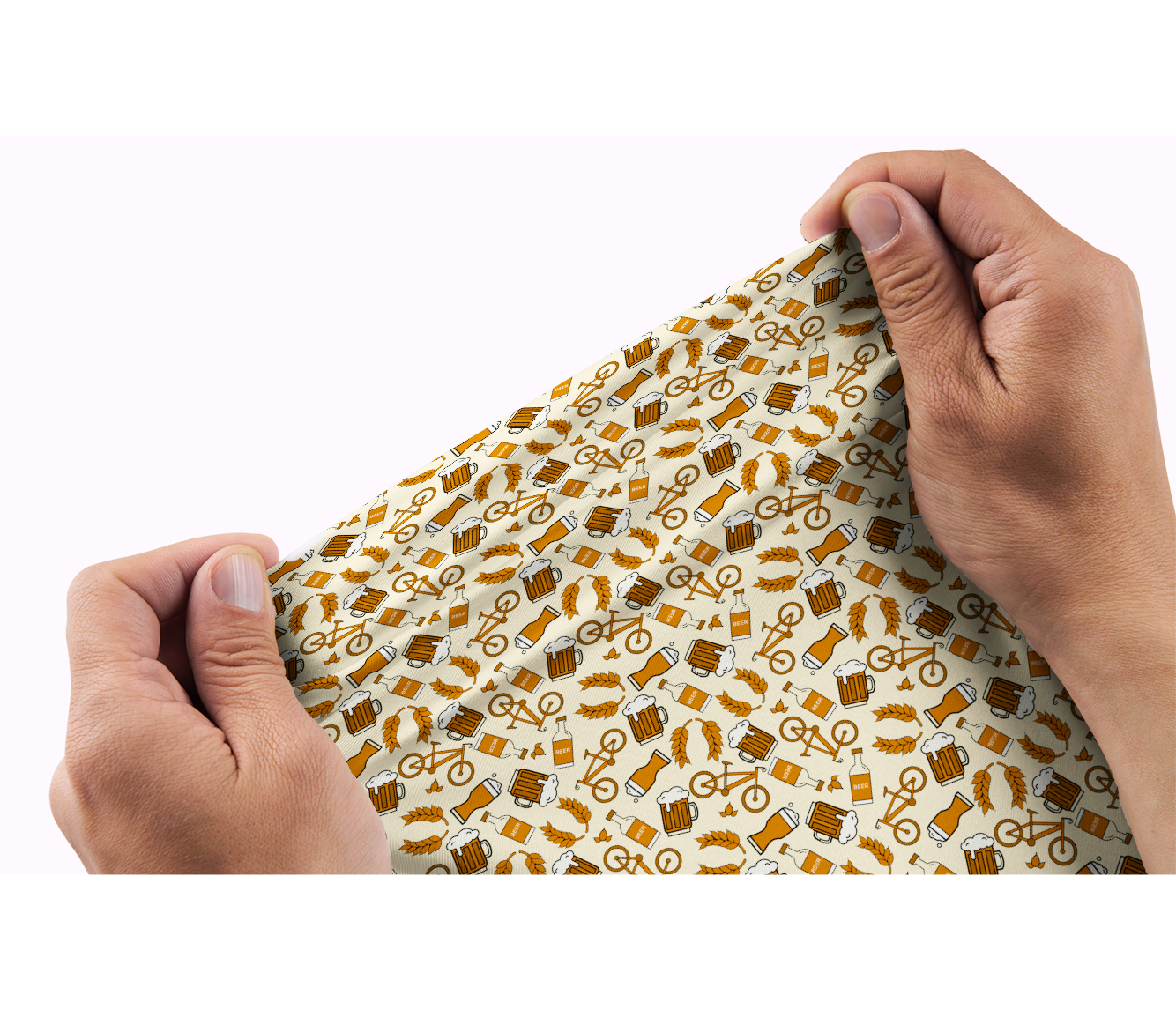 Orionride Beer And Wheat Men's Polo Shirt