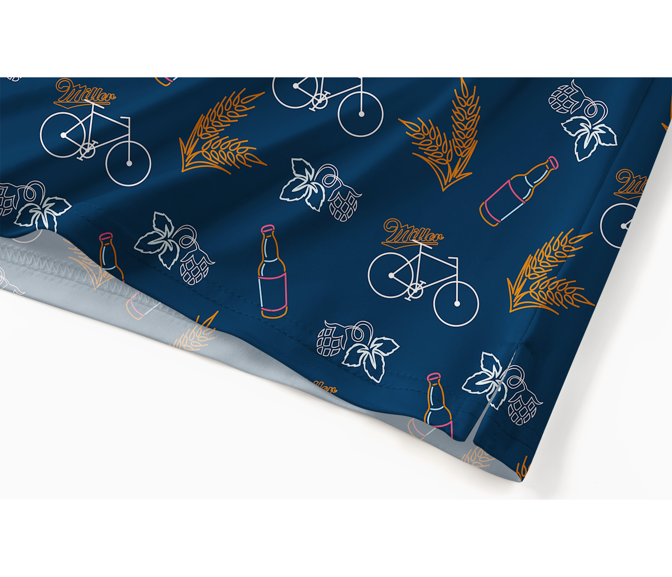 Orionride Neon Bottle Men's Polo Shirt