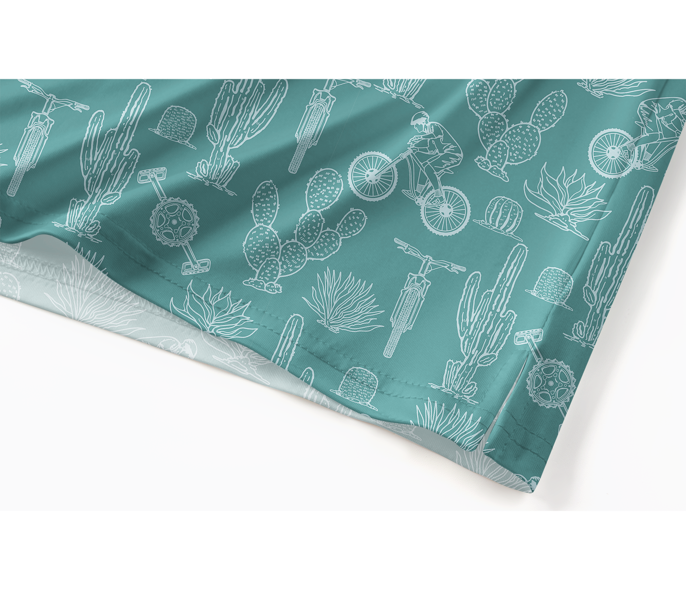 Orionride Desert Cactus Men's Polo Shirt