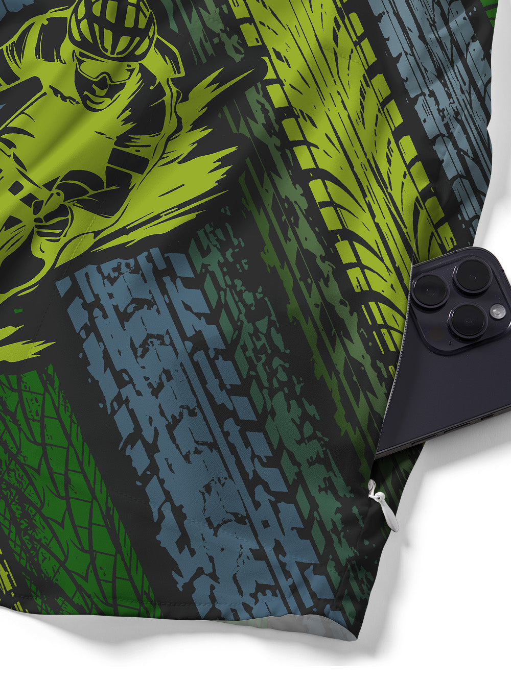 Orionride Race Against The Horizon Zipper Pockets Ultra Lightweight Short Sleeves Gravel Shirt