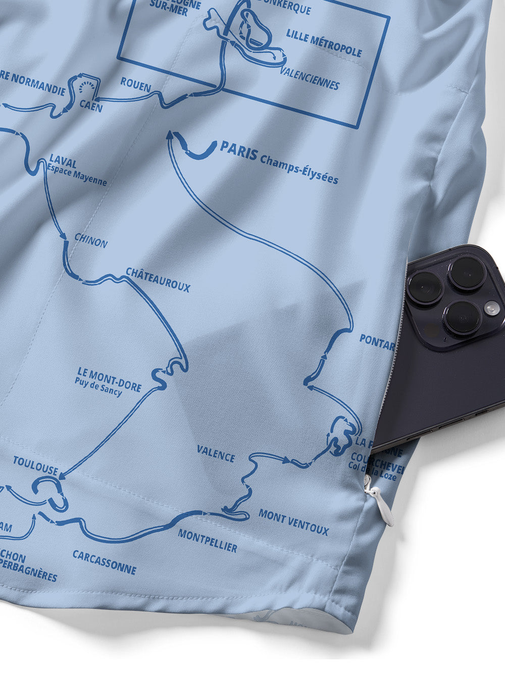 Orionride The Road To Success Zipper Pockets Ultra Lightweight Short Sleeves Gravel Shirt