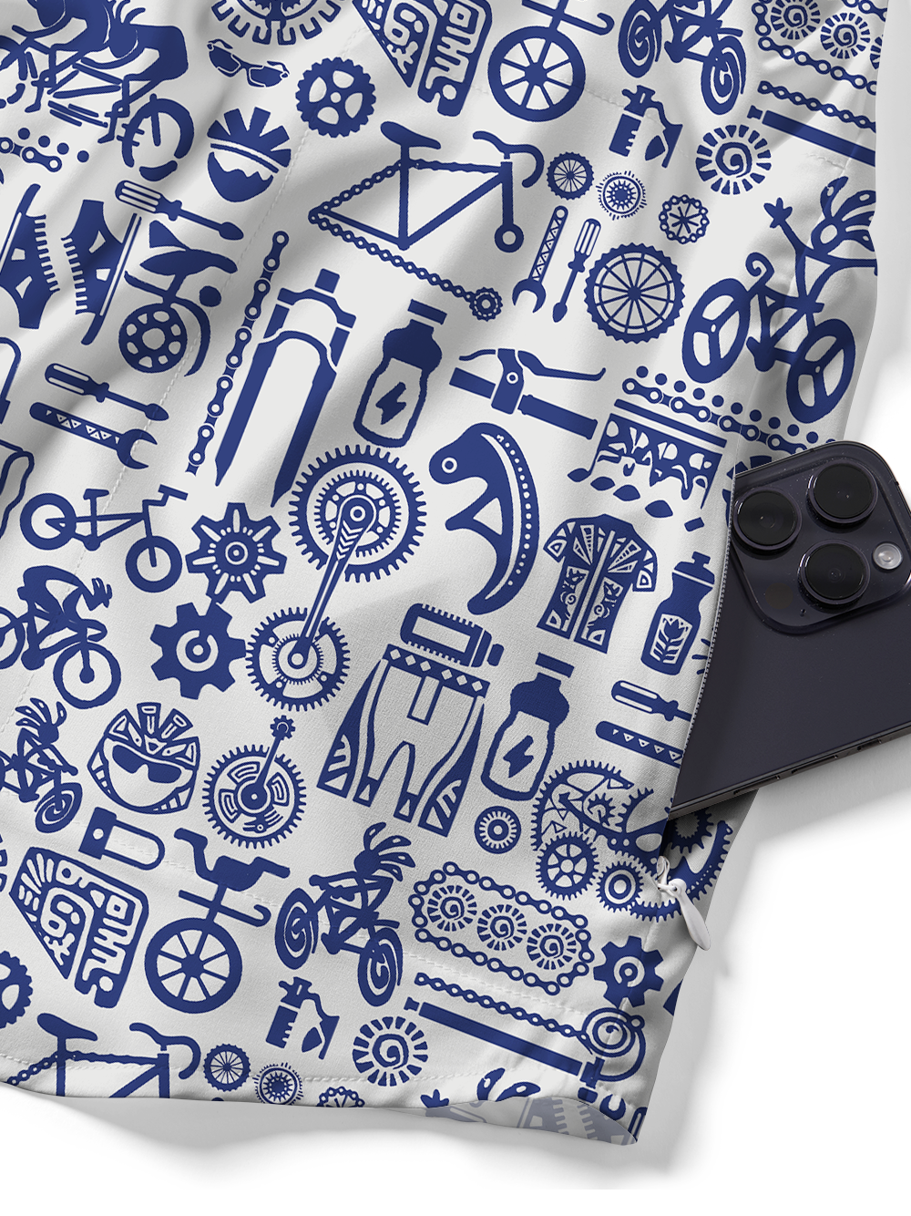 Orionride Totem Equipment Zipper Pockets Ultra Lightweight Short Sleeves Gravel Shirt